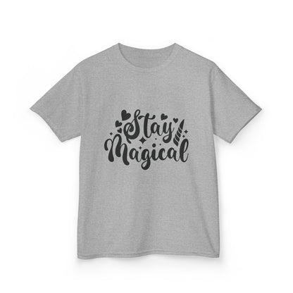 Stay Magical Kids Heavy Cotton™ Tee - Playful & Fun T-Shirt for Young Dreamers