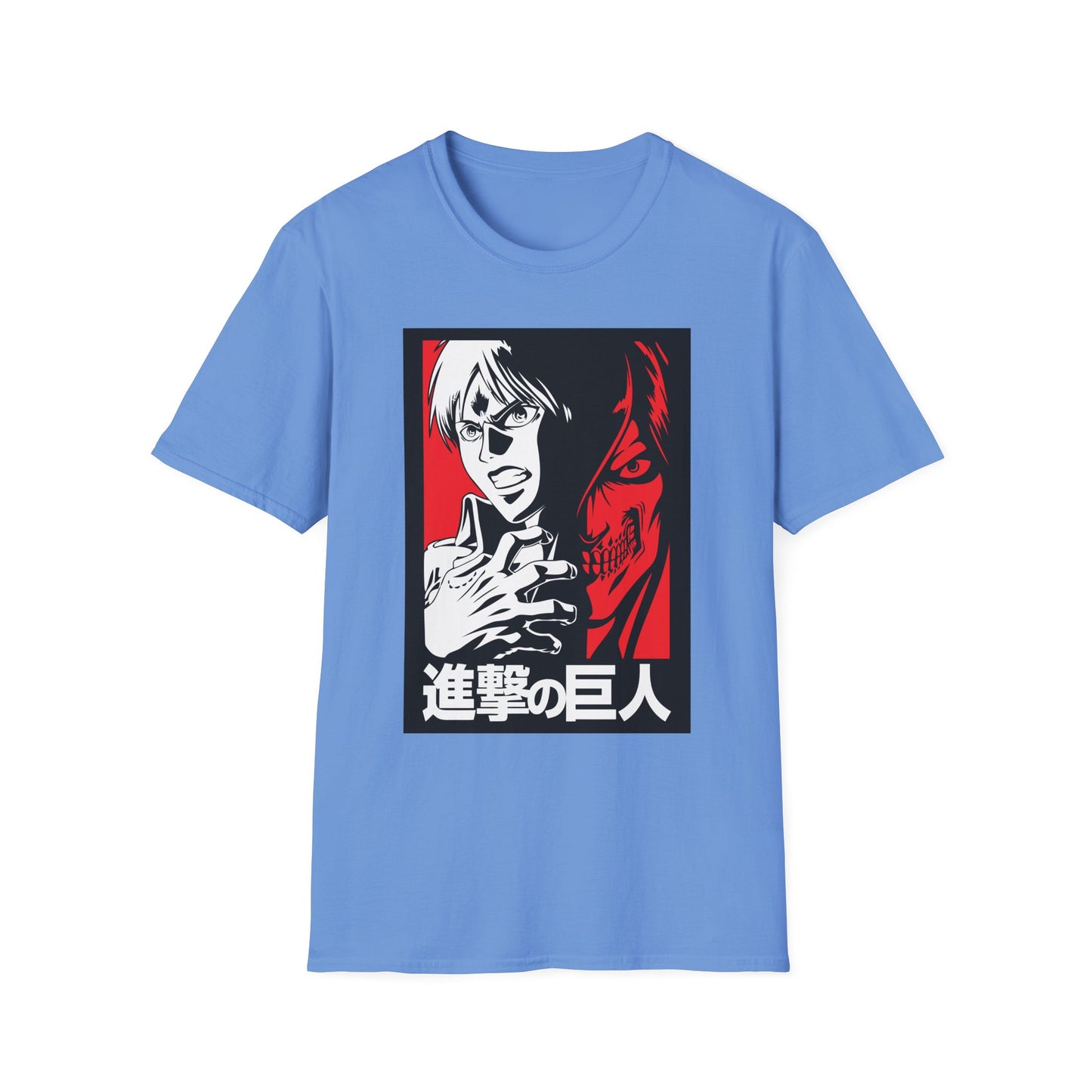 Anime-Inspired Unisex T-Shirt - Attack on Titan Graphic Tee, Casual Wear, Gift for Fans, Streetwear, Birthday Gift