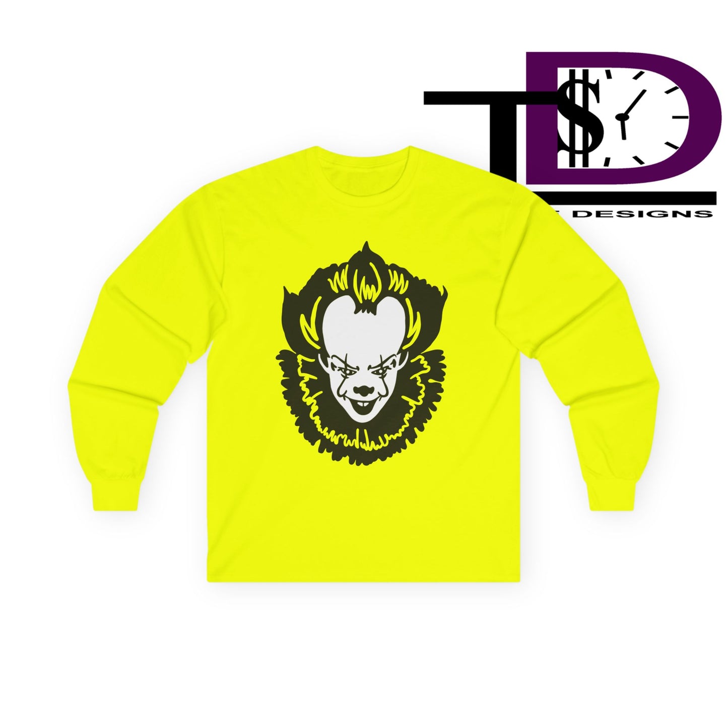 Fierce Lion Graphic Long Sleeve Tee | Perfect for Animal Lovers, Unique Gift, Casual Wear, Birthday, Everyday Style, Statement Shirt