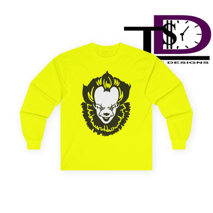 Fierce Lion Graphic Long Sleeve Tee | Perfect for Animal Lovers, Unique Gift, Casual Wear, Birthday, Everyday Style, Statement Shirt