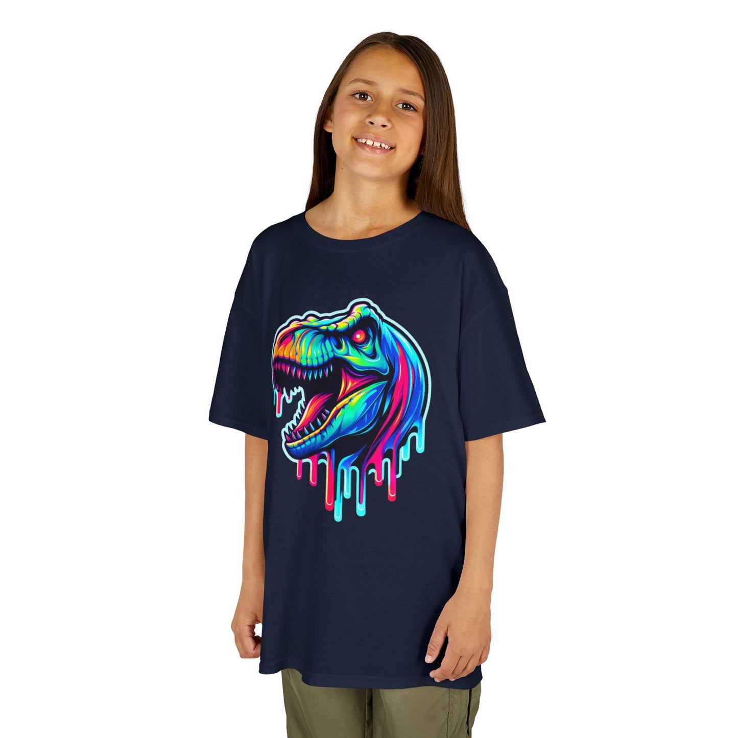 Colorful Dinosaur Kids Tee - Fun for Parties & Everyday Adventures