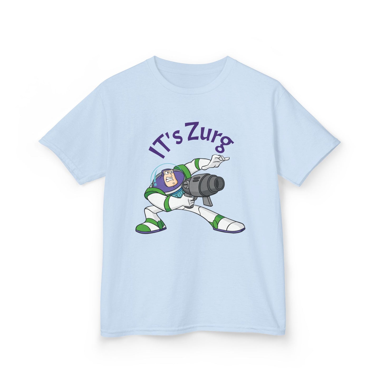 Kids Buzz Lightyear Tee - 'It's Zorg' Fun Cotton T-Shirt