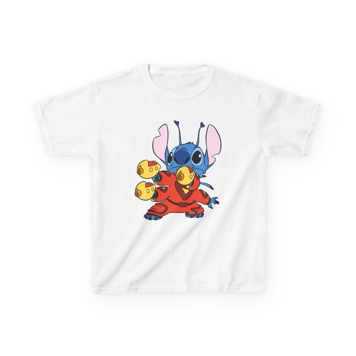 Colorful Kids Tee with Fun Cartoon Design