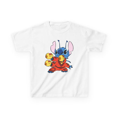 Colorful Kids Tee with Fun Cartoon Design