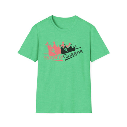 Royalty Queens Unisex Softstyle T-Shirt, Fun Casual Wear, Gift for Her, Birthday, Family Reunion, Celebration Tee