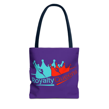 Royalty Queens Tote Bag | Colorful Reusable Shopping Bag, Gift for Queens, Birthday Gift, Inspirational Carryall, Women Empowerment Tote