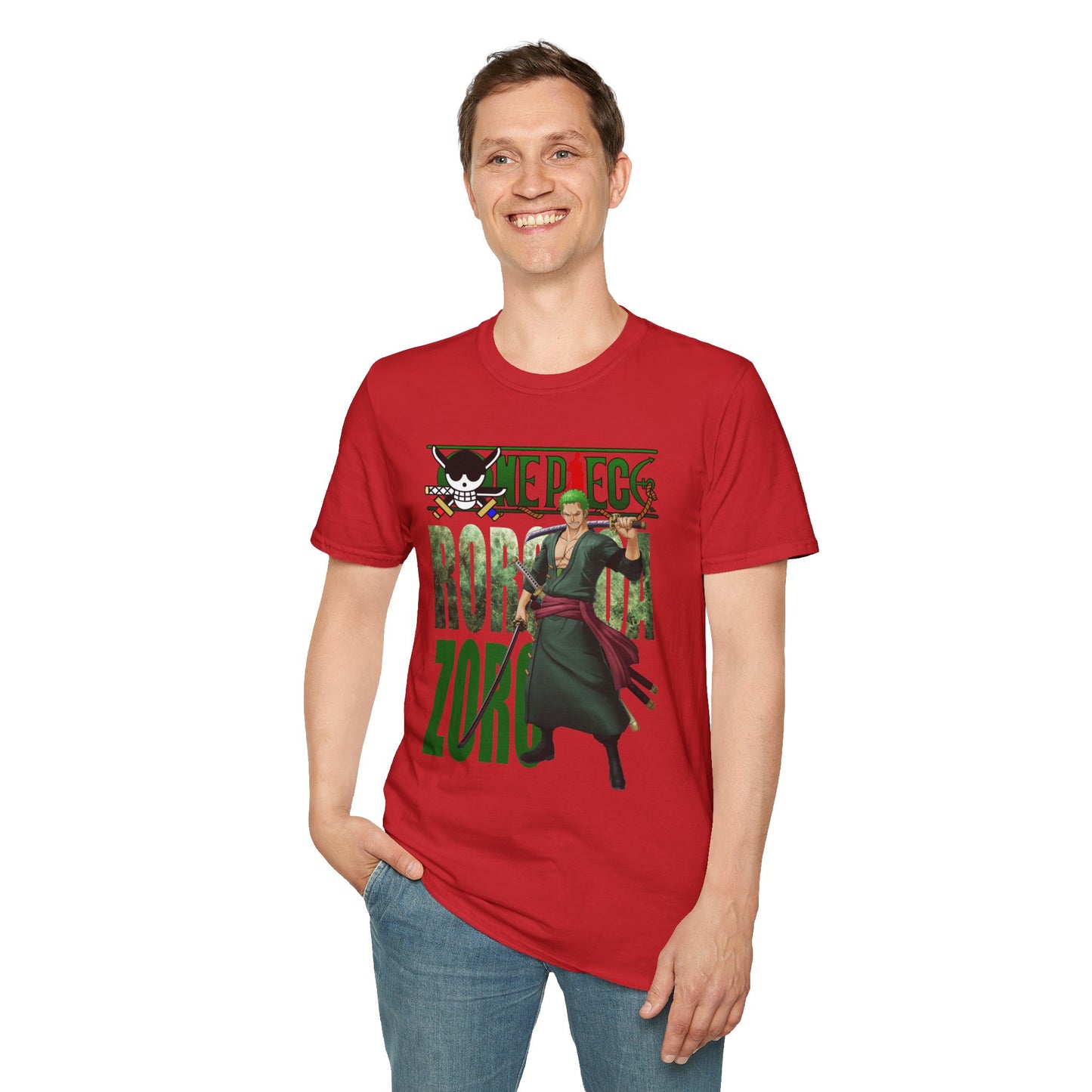 Epic Zoro Unisex Softstyle T-Shirt - One Piece Fan Apparel