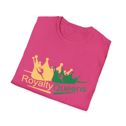 Royalty Queens Unisex Softstyle T-Shirt, Perfect for Birthdays, Celebrations, Gifts, Casual Wear, Fun Events