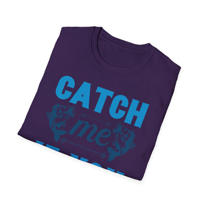 Catch Me If You Can Unisex Softstyle T-Shirt, Funny Tee, Gift for Game Lovers, Casual Wear, Birthday Gift, Graphic T-Shirt