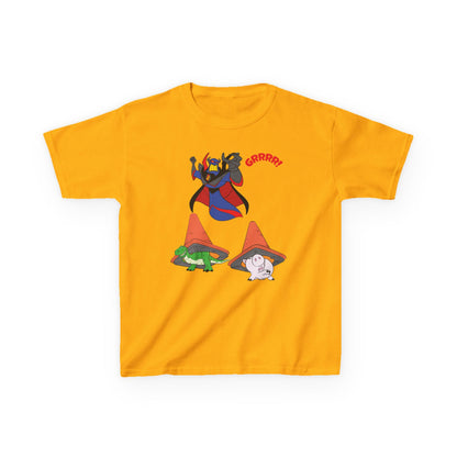 Kids Cartoon Battle Tee - Fun & Unique Grrr! Design