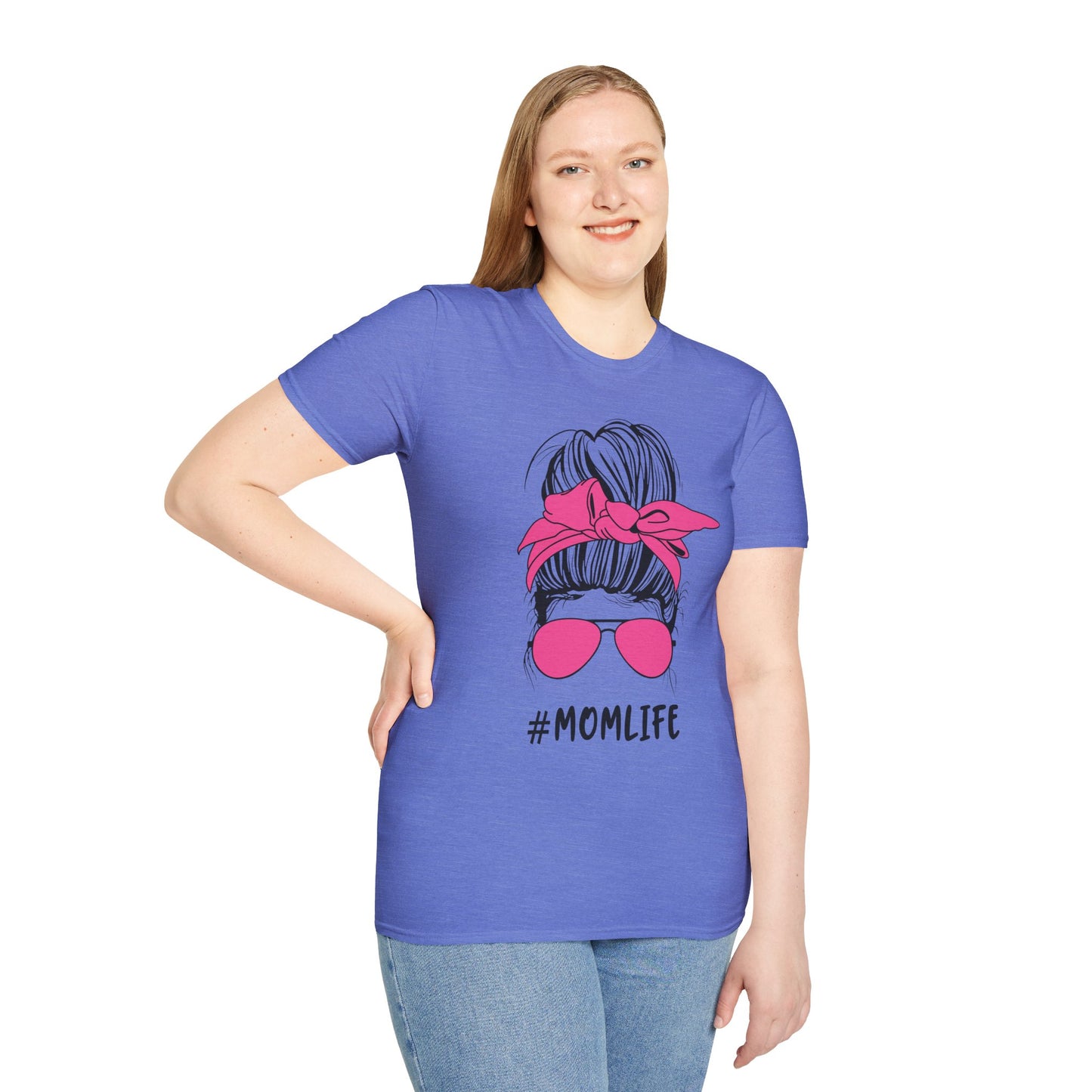 #MomLife Unisex Softstyle T-Shirt - Perfect Gift for Moms