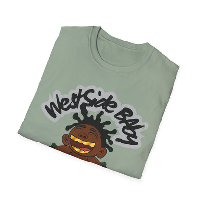 Westside Baby Graphic T-Shirt - Unisex Softstyle Tee for Fun and Unique Style