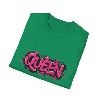 Queen Graphic Unisex T-Shirt, Trendy Apparel for Her, Gift for Birthday, Statement Tee for Queens, Perfect for Casual Outings, [...]