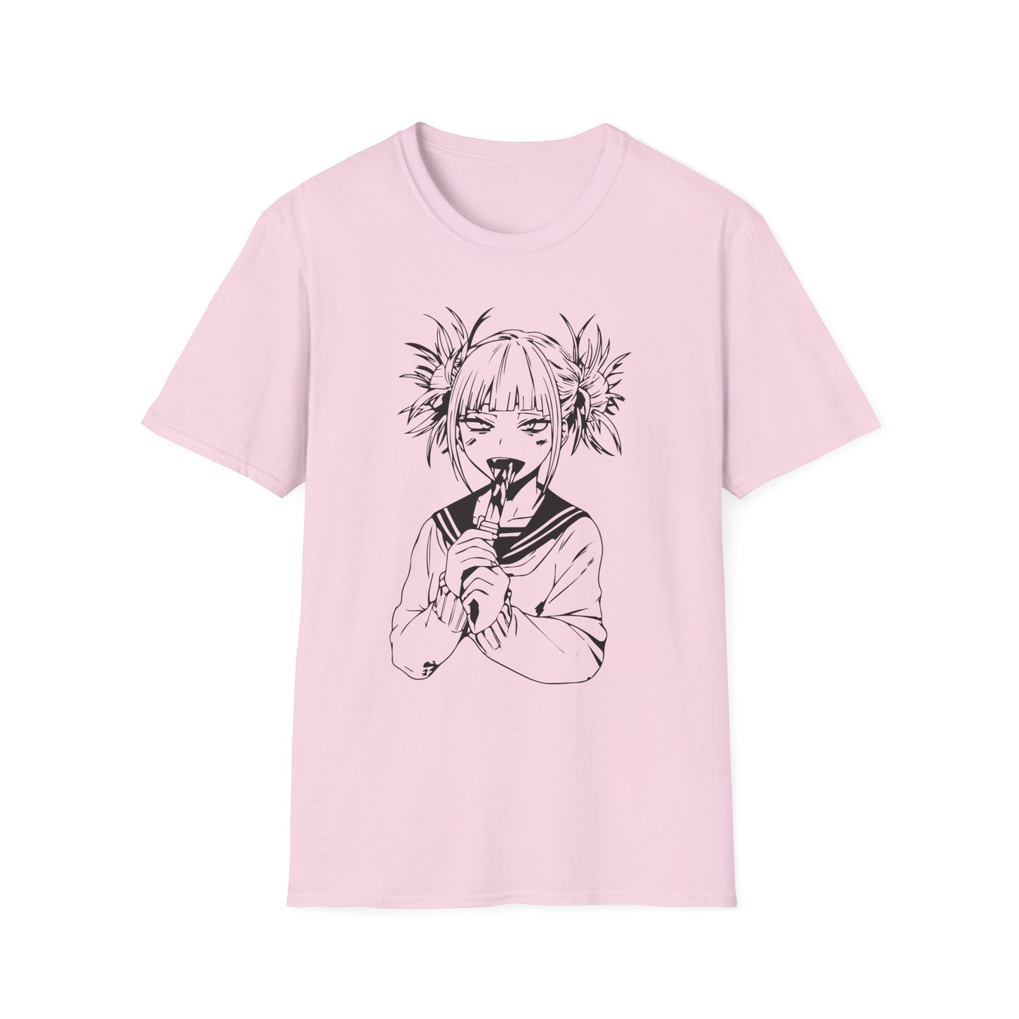 Cute Anime Character Unisex Softstyle T-Shirt - Perfect for Fans and Casual Wear