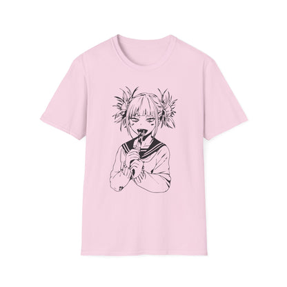 Cute Anime Character Unisex Softstyle T-Shirt - Perfect for Fans and Casual Wear