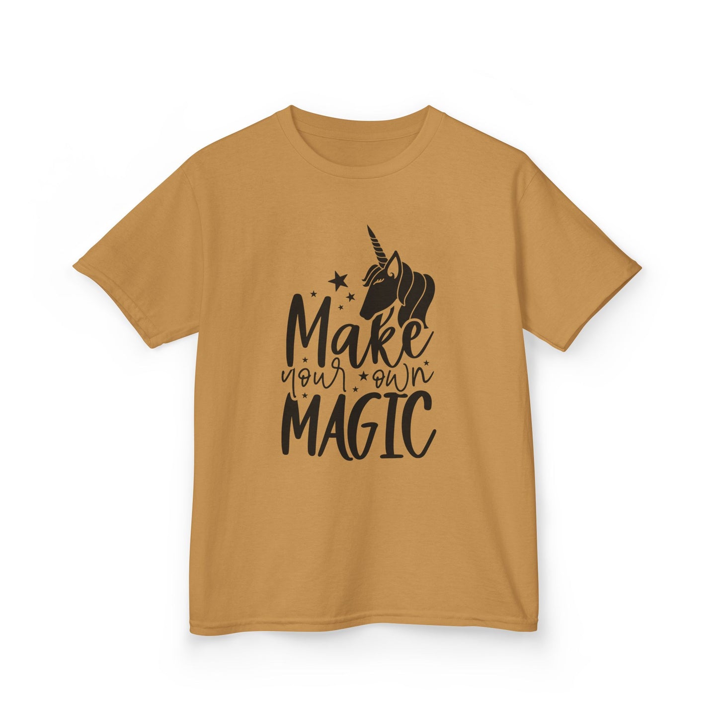 Kids Unicorn Magic Tee - 'Make Your Own Magic' Cotton Shirt