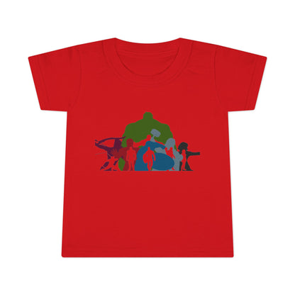 Toddler Superhero T-Shirt, Cute Kids Tee, Ideal for Playtime, Birthday Gifts, Superhero Parties, Everyday Wear, Fun Outfit