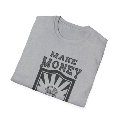 Make Money Unisex Softstyle T-Shirt - Casual Wear for Entrepreneurs