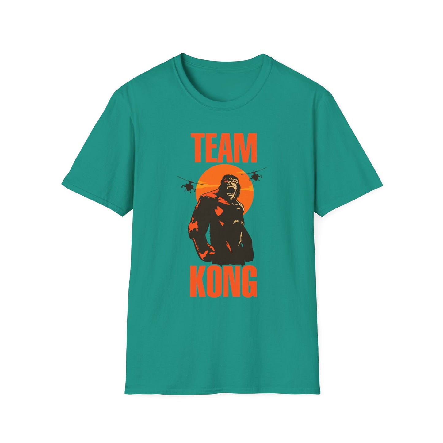 Team Kong Unisex Softstyle T-Shirt - Bold Graphic Tee for Fans & Celebrations
