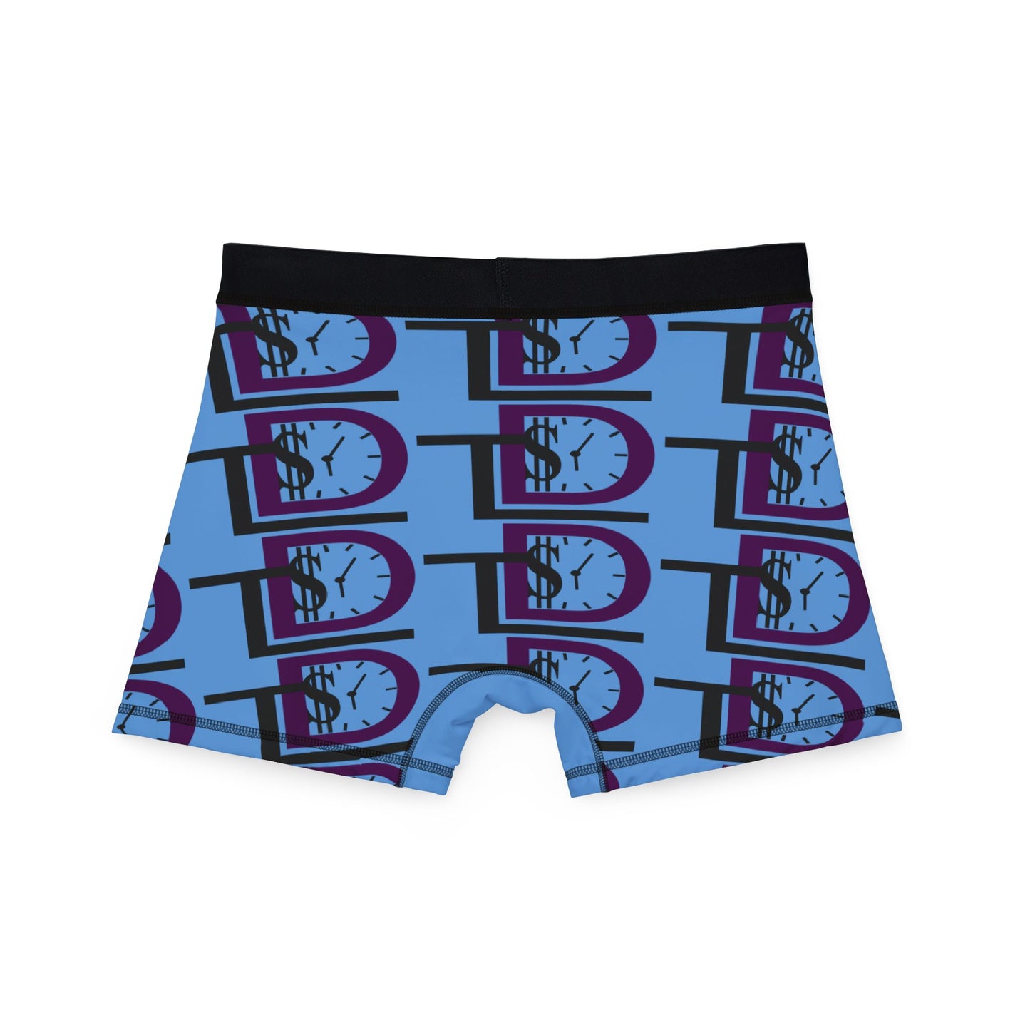 Men's Boxers with Bold Time Design - Comfortable and Stylish Underwear for Everyday Wear