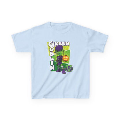 Kids Green Goblin Tee - Fun Halloween T-Shirt for Kids