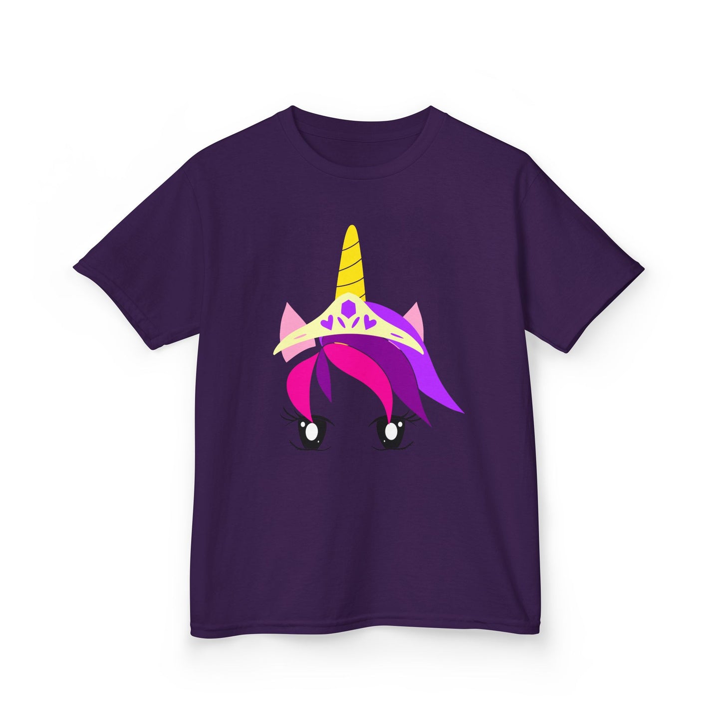Unicorn Princess Kids Tee - Fun & Whimsical Heavy Cotton Shirt