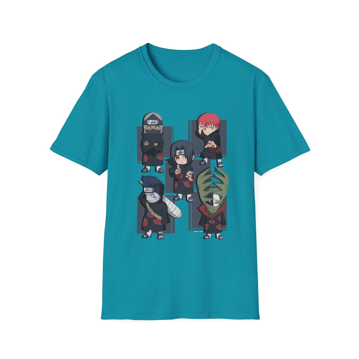 Anime Character Unisex Softstyle T-Shirt - Cool Graphic Tee for Fans