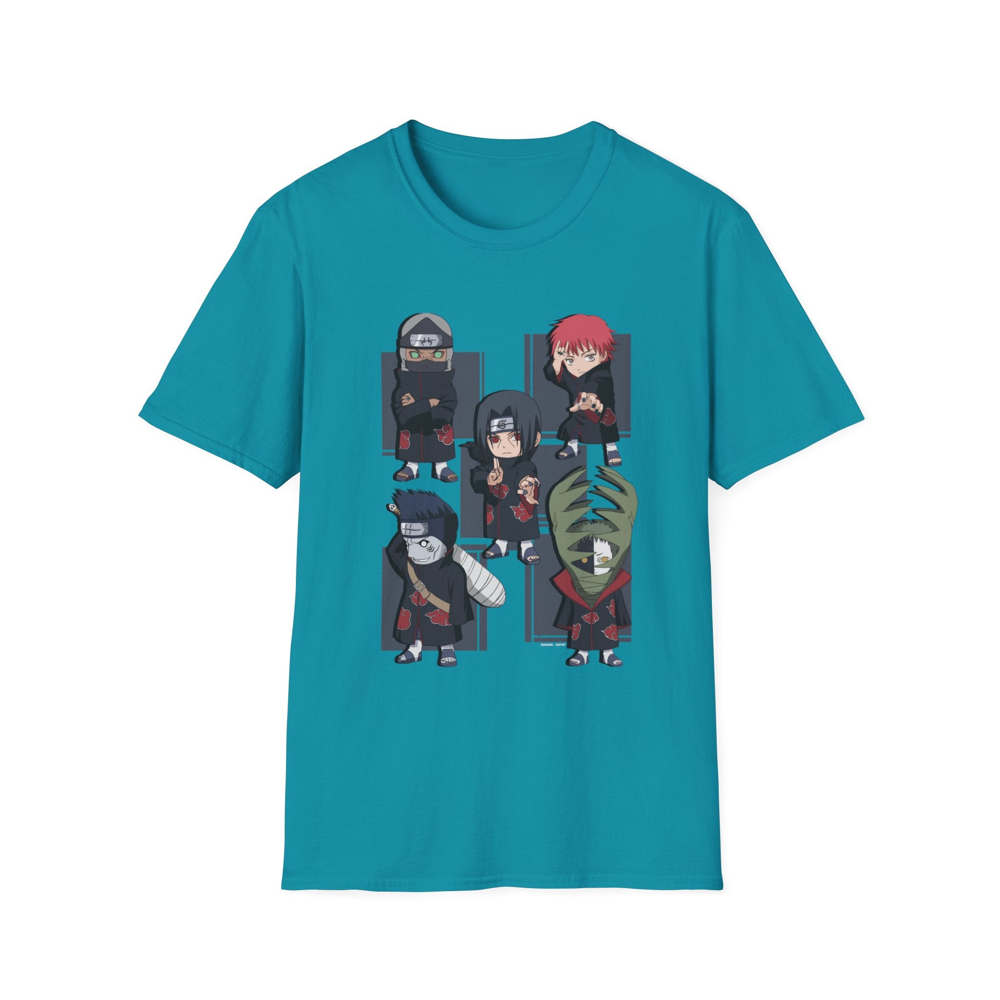 Anime Character Unisex Softstyle T-Shirt - Cool Graphic Tee for Fans