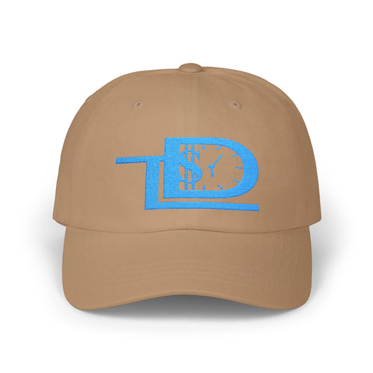 Classic Dad Cap with Funky Clock Design, Adjustable Baseball Hat, Trendy Accessory for Dads, Perfect Gift for Father's Day, Casual Style