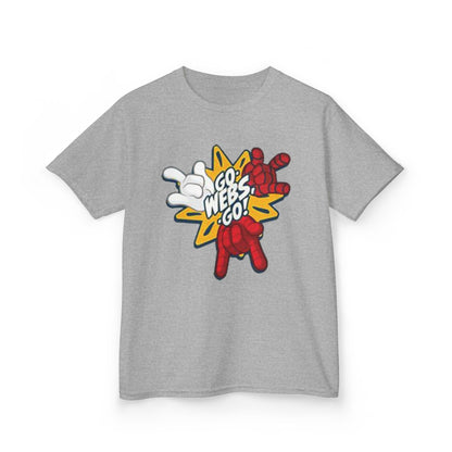 Kids Superhero Graphic Tee - Go Webs Go!