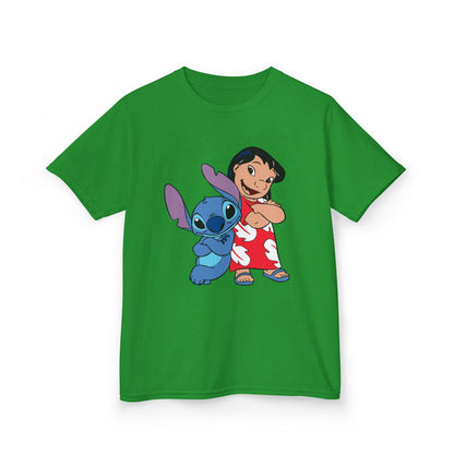 Cute Cartoon Kids Tee, Hawaiian Theme Shirt, Summer Fun Clothing, Gift for Kids, Birthday Party Outfit, Casual Summer Wear
