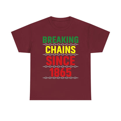 Breaking Chains Unisex Heavy Cotton Tee, Inspirational Cotton Shirt, Empowerment Tee, Heritage T-Shirt, History-Inspired Gift, [...]