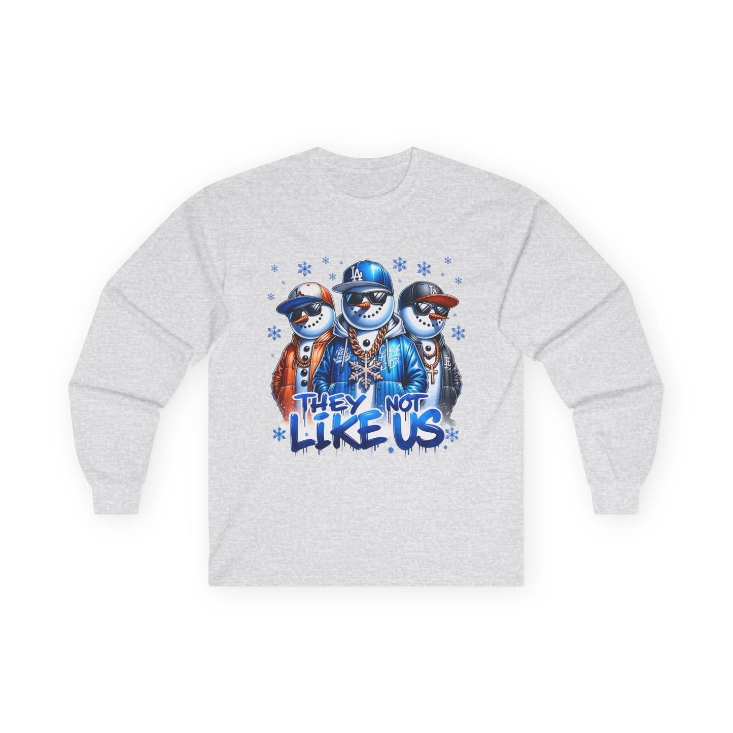 Street Vibe Long Sleeve Tee - "They Not Like Us"