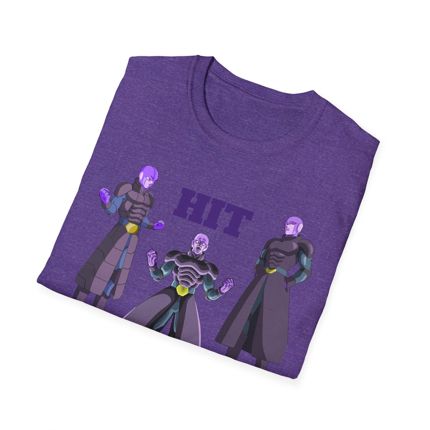 Unisex Softstyle T-Shirt - HIT Character Design for Anime Lovers