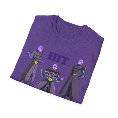 Unisex Softstyle T-Shirt - HIT Character Design for Anime Lovers