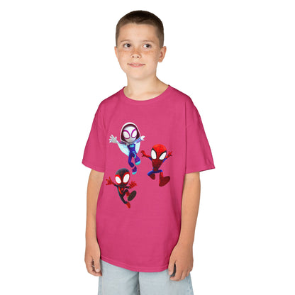 Kids Spider-Man Adventure Tee - Fun and Cozy Cotton T-Shirt for Young Superhero Fans