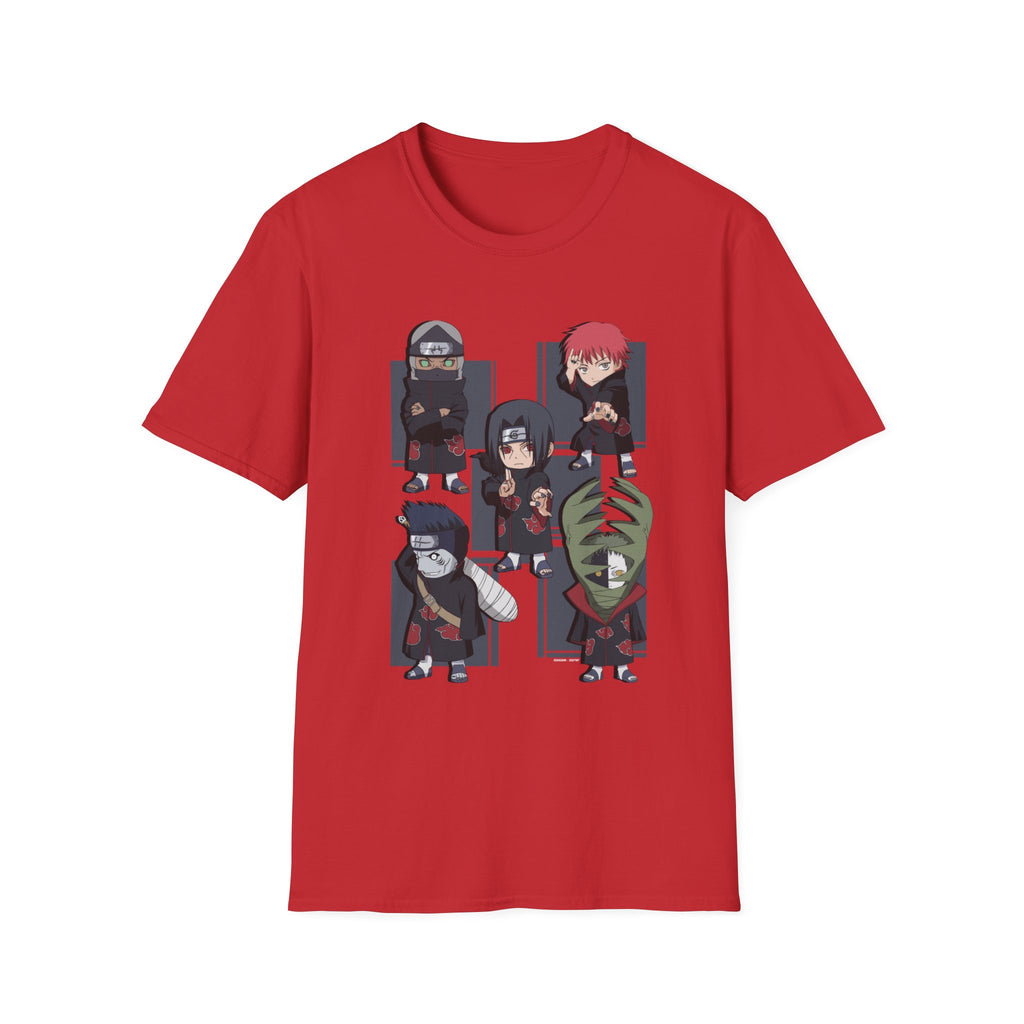 Anime Character Unisex Softstyle T-Shirt - Cool Graphic Tee for Fans