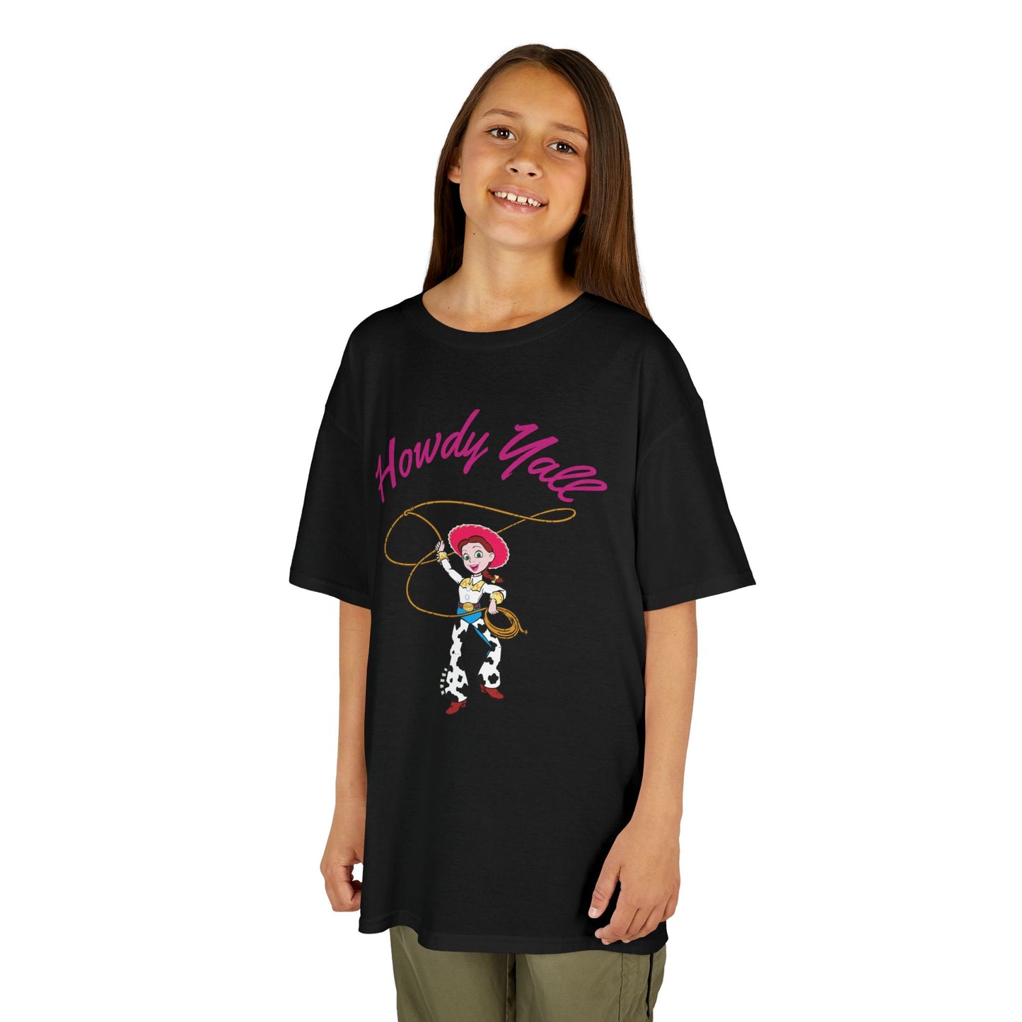 Howdy Y'all Kids Tee - Fun Western Style Cotton T-Shirt for Kids