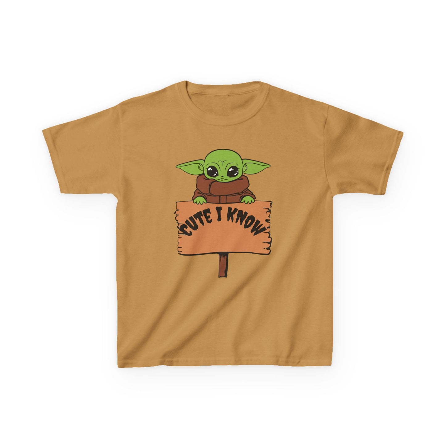 Cute Baby Alien Kids Tee - "Cute I Know" Design for Trendy Kids