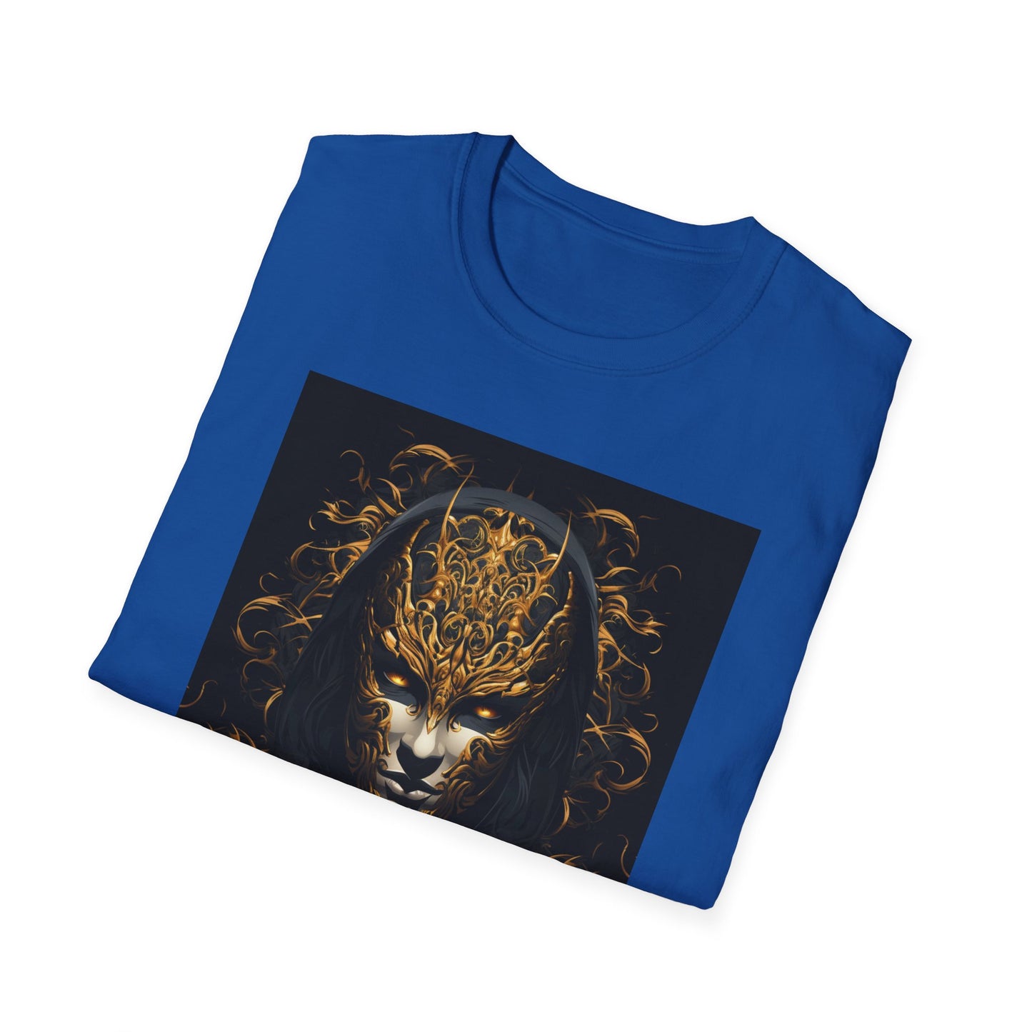 Mystical Art Unisex Softstyle T-Shirt - Enigmatic Design