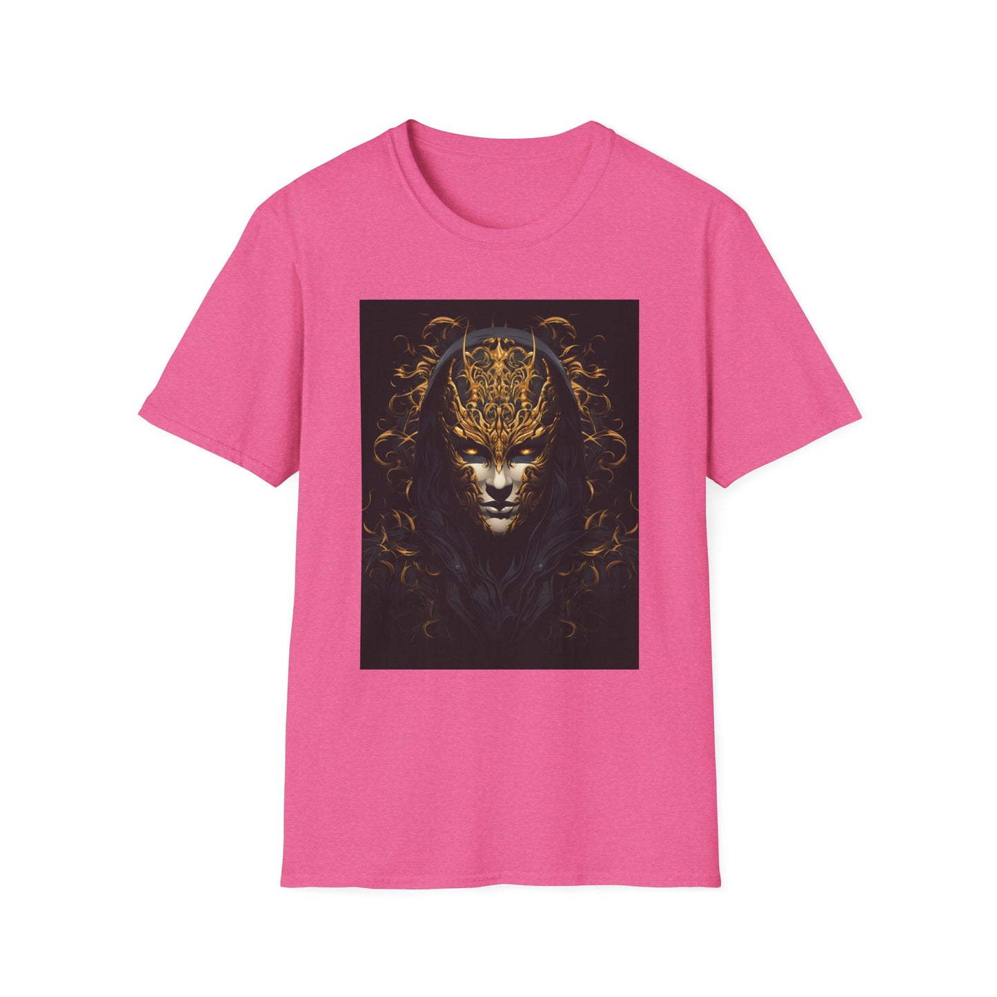 Mystical Art Unisex Softstyle T-Shirt - Enigmatic Design