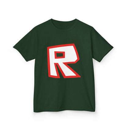 Bold Initial Kids Tee - Fun Casual Wear, Personalized Gift, Birthday Outfit, Everyday Playtime, School Spirit Apparel