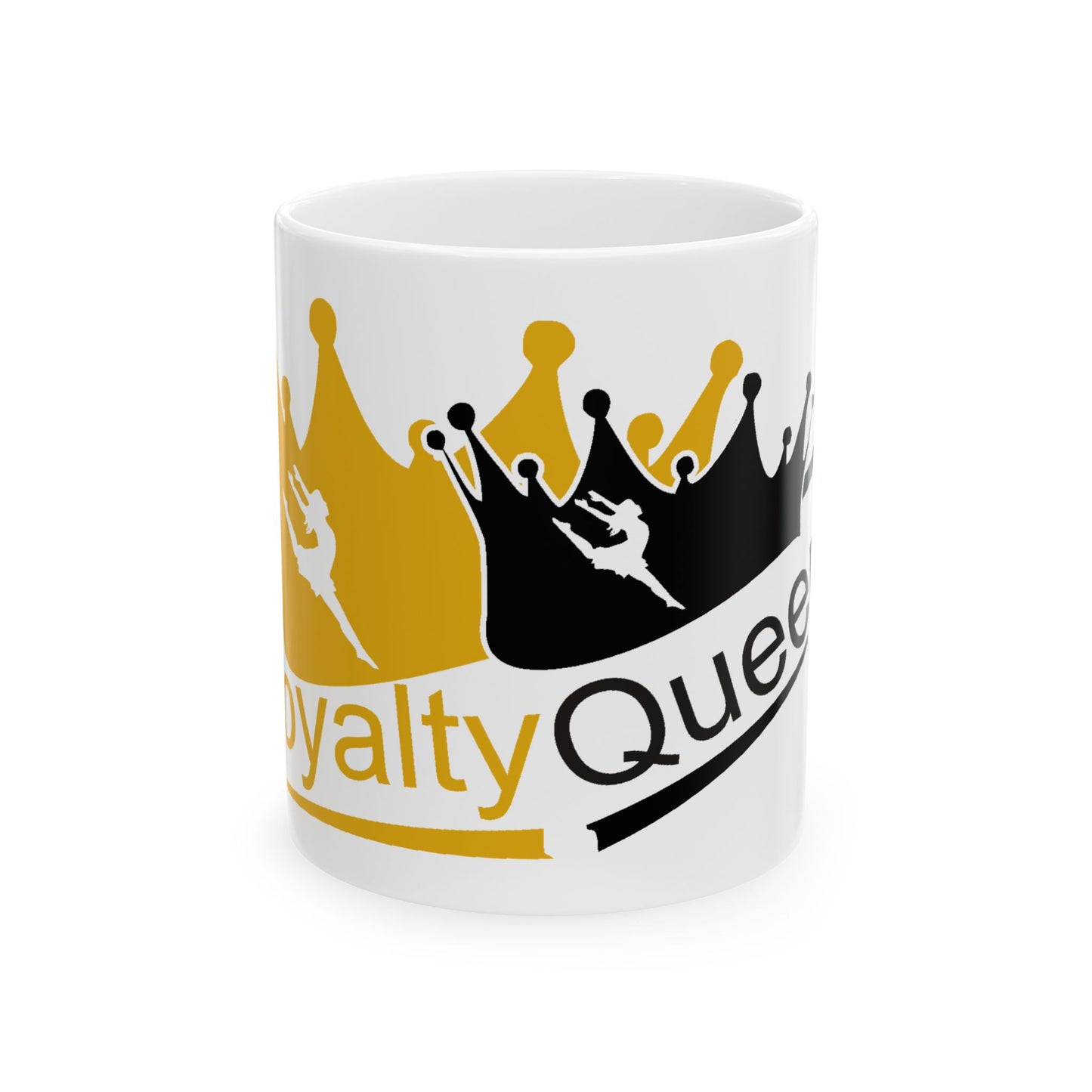 Royalty Queen Ceramic Mug - Stylish 11oz & 15oz Coffee Cup for Dance Lovers