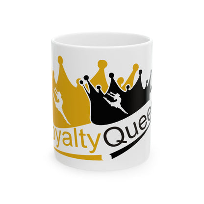 Royalty Queen Ceramic Mug - Stylish 11oz & 15oz Coffee Cup for Dance Lovers