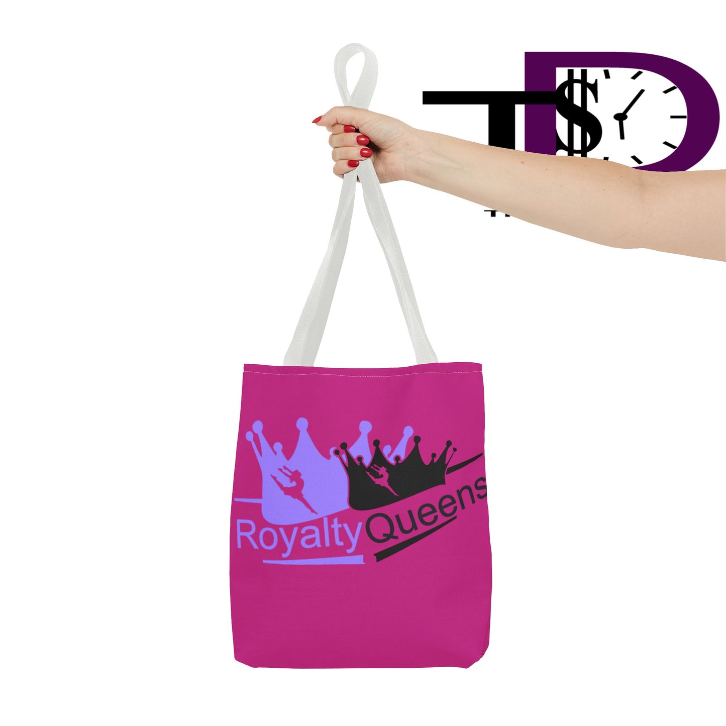 Royalty Queens Tote Bag - Stylish Reusable Tote for Queens, Perfect for Shopping, Beach Days, Gifts, Birthdays, and More