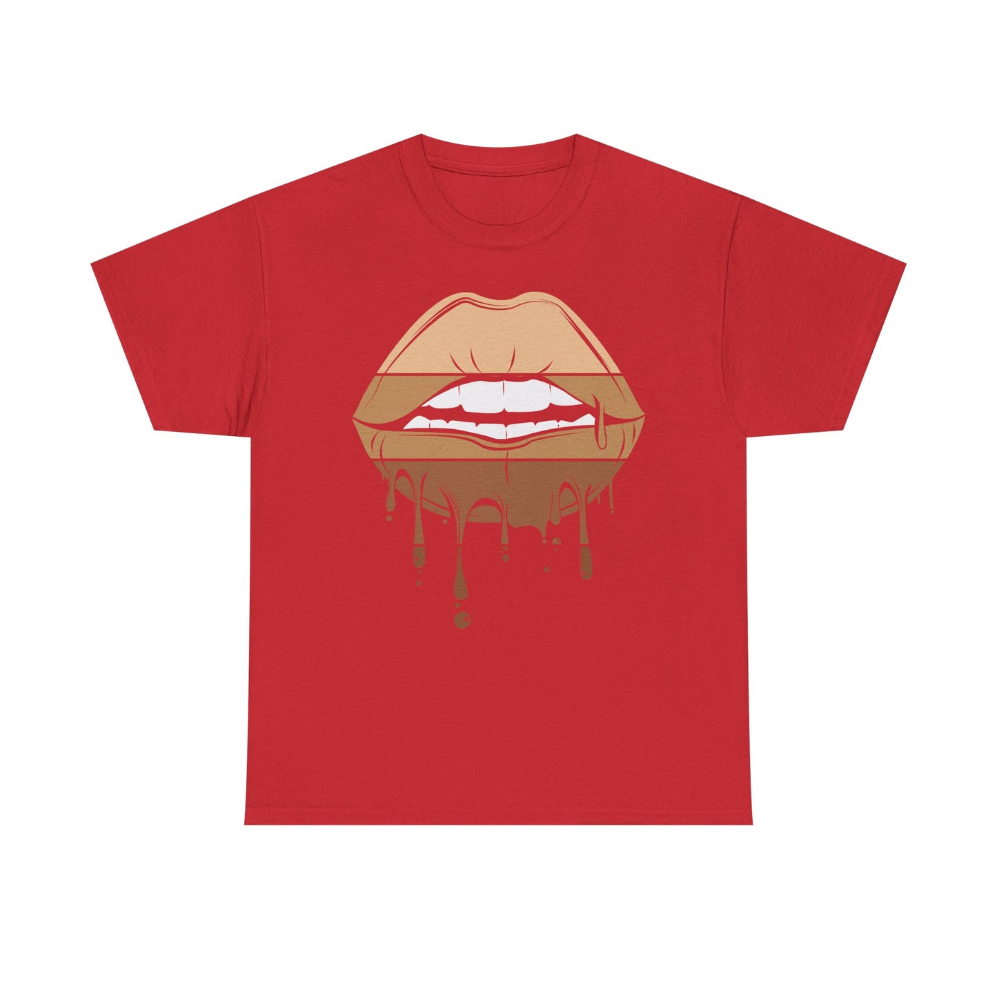 Chic Bold Lip Graphic Tee - Unisex Heavy Cotton