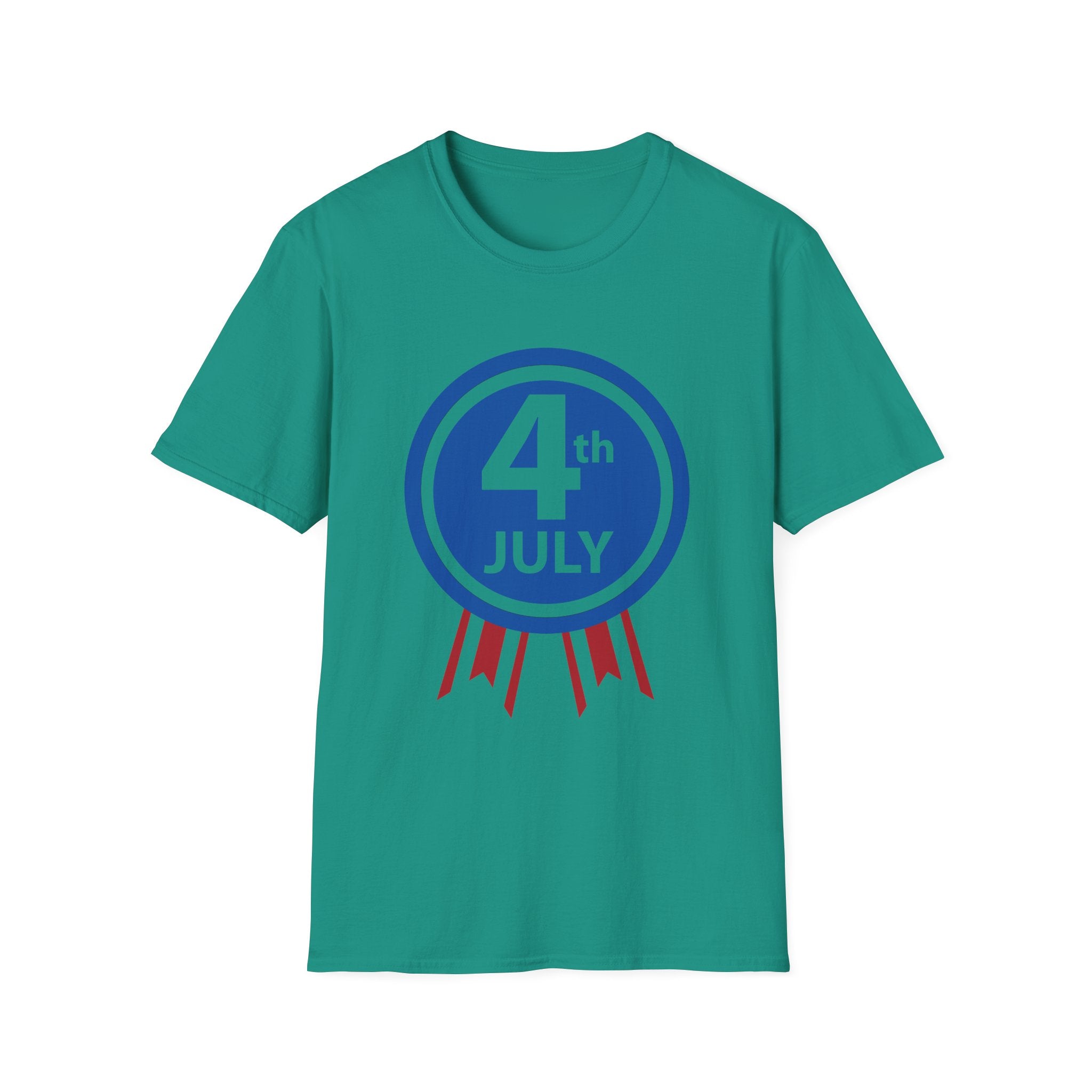 4th of July Unisex Softstyle T-Shirt, Independence Day Tee, Patriotic Shirt, July 4th Celebration T-Shirt, USA Pride Clothing