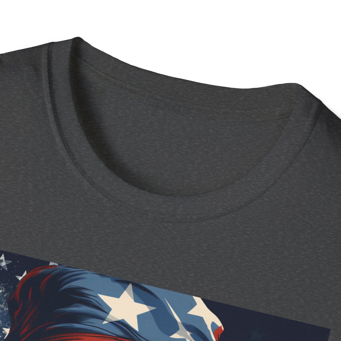 Patriotic Monkey Graphic T-Shirt, Fourth of July Tee, Summer Clothing, Unisex Casual Wear, Fun Gift for Animal Lovers, USA Pride Shirt