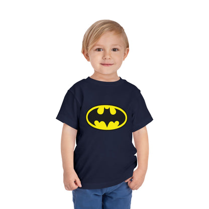 Batman Toddler Short Sleeve Tee - Superhero Shirt for Kids, Birthday Gift, Adventure Wear, Playtime Apparel, Comic Fan Clothing