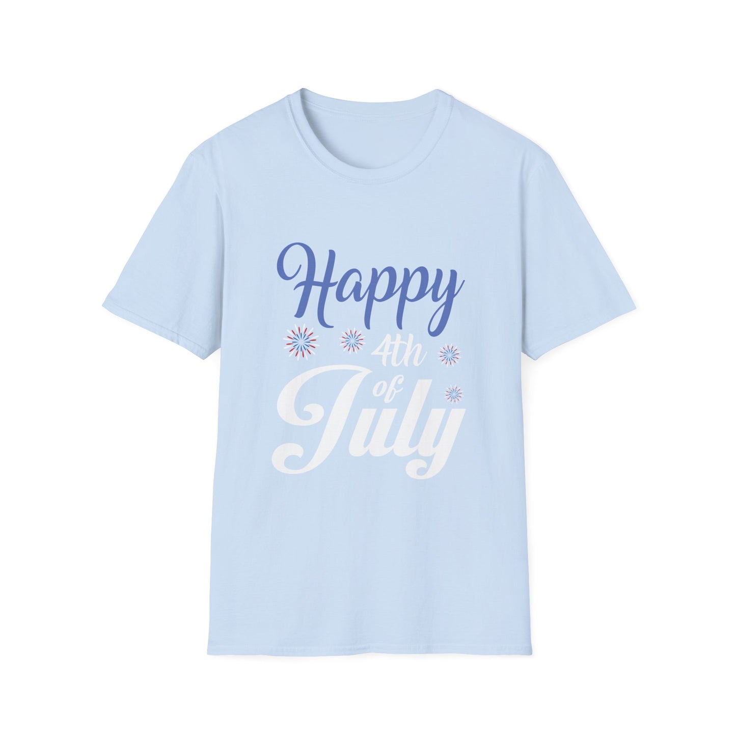 Happy Vibes Unisex Softstyle T-Shirt | Casual Wear, Gift for Friends, Birthday Gift, Positivity Shirt, Everyday Comfort